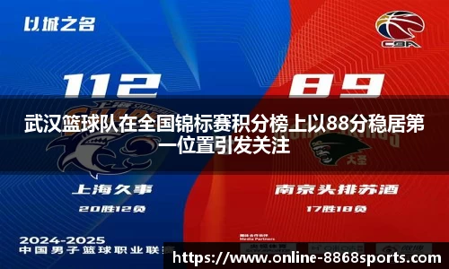 武汉篮球队在全国锦标赛积分榜上以88分稳居第一位置引发关注