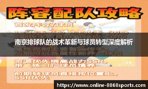 南京排球队的战术革新与球员转型深度解析